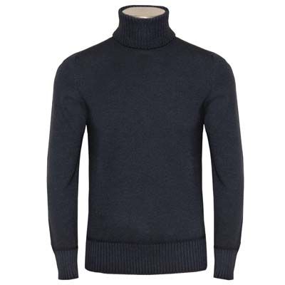 Drumohr Roll Neck "Dolce Vita" Blue