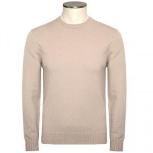 Drumohr Crewneck Merinos Stone