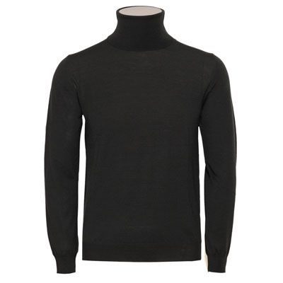 Zanone Roll Neck FlexWool Green