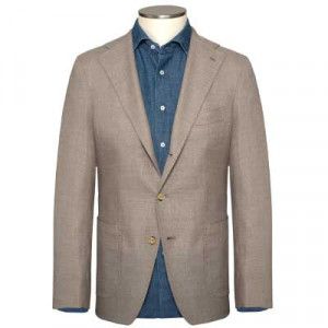 Gabo Jacket Hopsack Beige