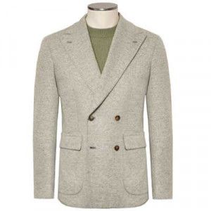 Gabo Knitted Cardigan Jacket Grey