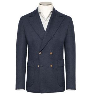 Gabo Knitted Cardigan Jacket Navy