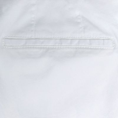 Germano Trousers Cotton "Cannettè" White 