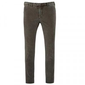 Germano Trousers Corduroy Grey Brown