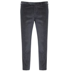Germano Ribcord Trousers Grey/Blue