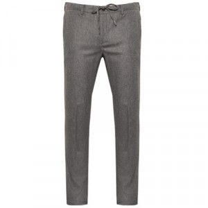Germano Flannel Drawstring Grey
