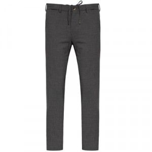 Germano Trousers Wool-Strech Grey