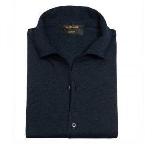 Gran Sasso Shirt Cashco Navy