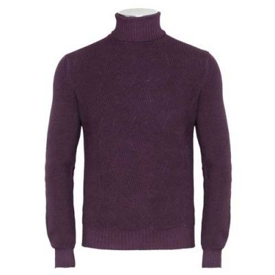 Gran Sasso Turtle Neck Burgundy