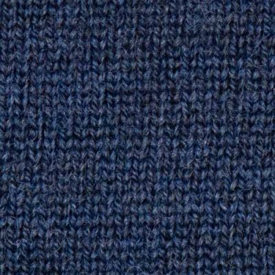 Gran Sasso Roll-Neck Extrafine Merinos Mid Blue