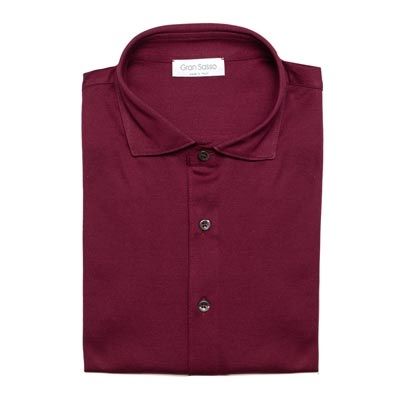 Gran Sasso Jersey Pique Beetroot