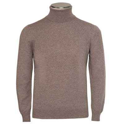 Gran Sasso Roll-Neck Brown