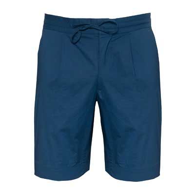 Incotex Bermuda Drawstring Blue