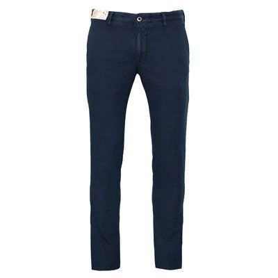 Incotex "Slacks" Fantasy Weave Navy