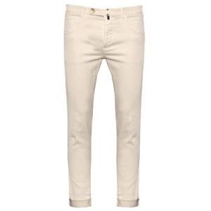 Incotex 5-Pocket Blue Division Cream