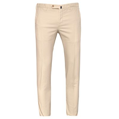 Incotex Trousers Moleskin Ivory