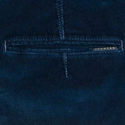 Incotex Indigo Chino Rib Denim