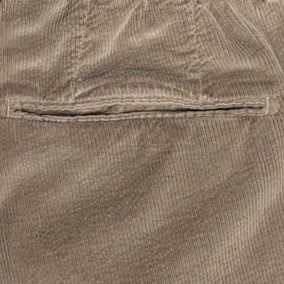 Incotex Trousers "Millerighe" Beige