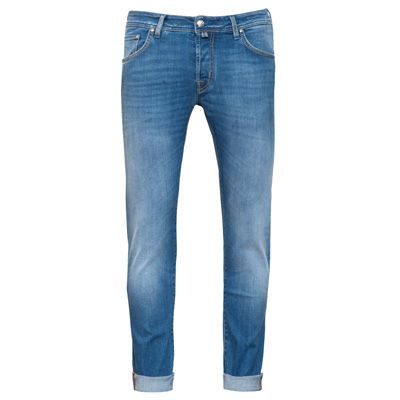 Jacob Cohen Mid Blue Super Stretch Petrol