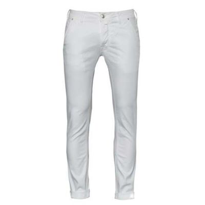 Jacob Cohen J613 Canvas Cotton White