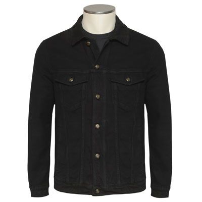 Jacob Cohen Jeans Jacket Kintsugi Black