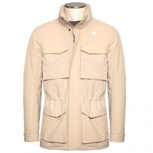 K-Way Field Jacket Beige