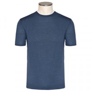 Lubiam LuBiaM Knitted Crewneck Blue