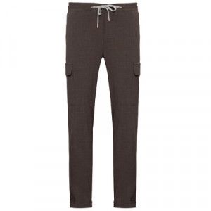 Marco Pescarolo Cargo Trousers Wool Brown