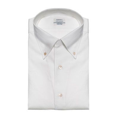 Mazzarelli Cotton Shirt White