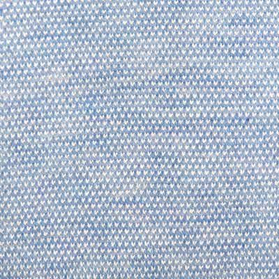 Xacus Cotton-Silk Jersey Light Blue