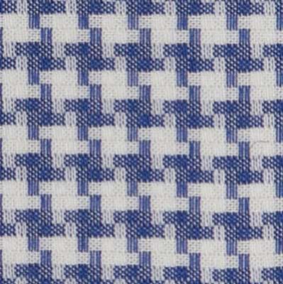 Mazzarelli Shirt Pied-de-Poule Blue