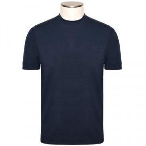 Mazzarelli T-shirt Merinos Navy