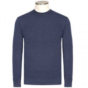 Mazzarelli Crewneck Wool Navy