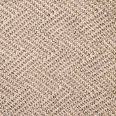 Gran Sasso Roll Neck Diamond Weave Beige