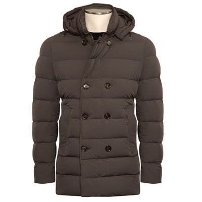 Moorer Peacoat Florio-KN Taupe