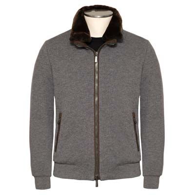 Moorer Down Cardigan Bellati-MRW Grey