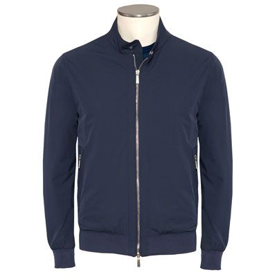 Moorer Bi-Stretch Bomber Alberti-KN Blue