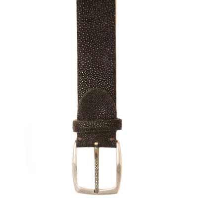 Paolo Vitale Belt Stingray Brown
