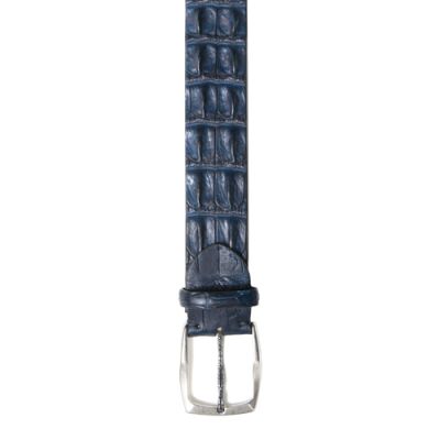 Paolo Vitale Horn Back Belt Blue