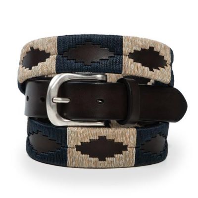 Paolo Vitale Argentinian Polo Belt Brown