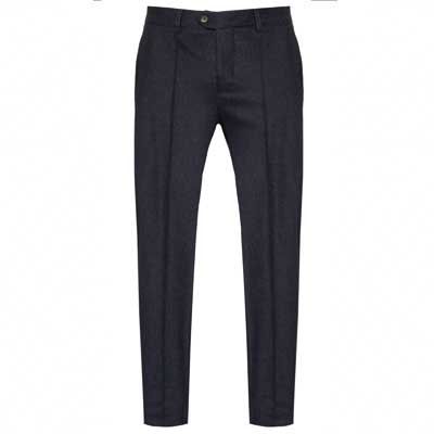 Marco Pescarolo Flannel Trousers Blue
