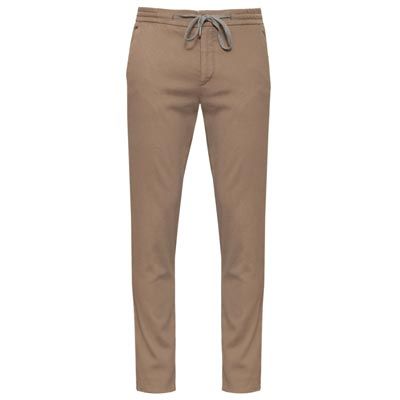 Marco Pescarolo Jogger Chino Twill Taupe