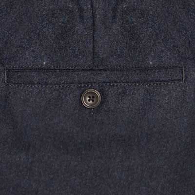 Marco Pescarolo Flannel Trousers Blue