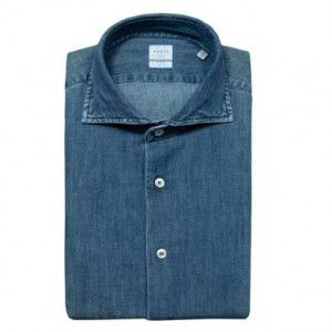 Xacus Denim Shirt Blue