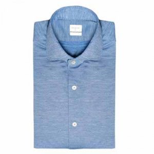 Xacus Shirt Wool Blue