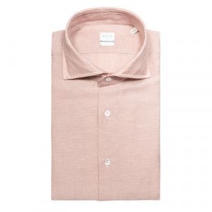 Xacus Shirt Wool-Linen Pink