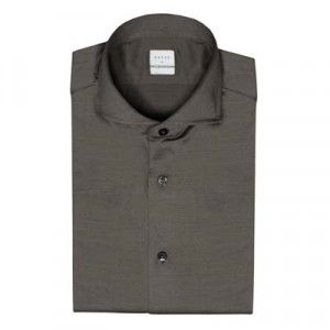 Xacus Shirt Satin Jersey Grey