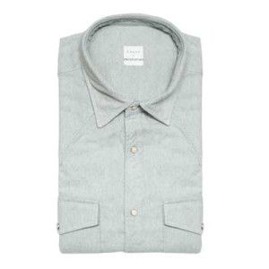 Xacus Winter Cotton Overshirt Light-Blue