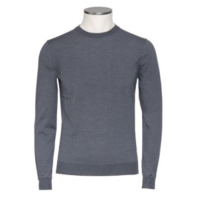 Zanone Crewneck Flexwool Grey