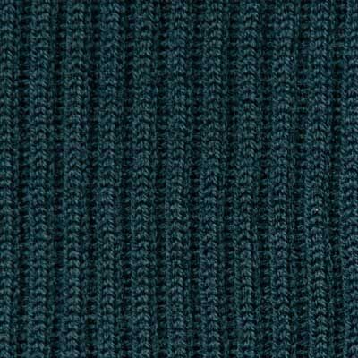 Zanone Roll Neck "English Rib" Merinos Green